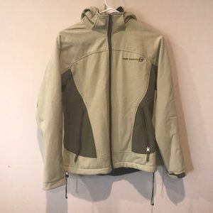 Green light ski jacket
